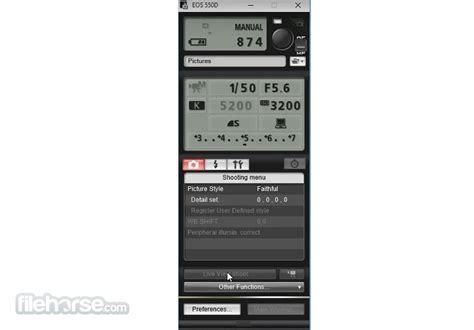 EOS Utility 3.17.0.5 Download for Windows / Screenshots / FileHorse.com