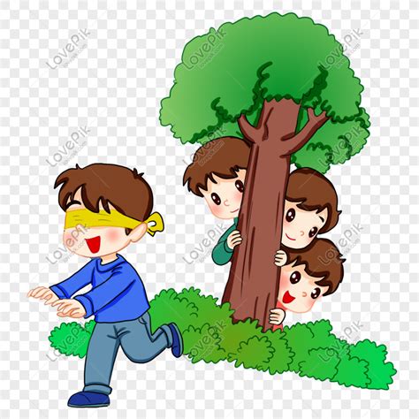 Hide And Seek Children, Hiding, Children, Children Hide And Seek PNG Transparent Background And ...