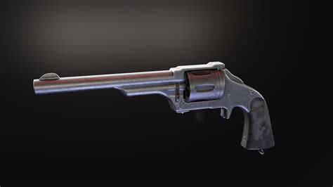 ArtStation - Merwin Hulbert Revolver | Game Assets