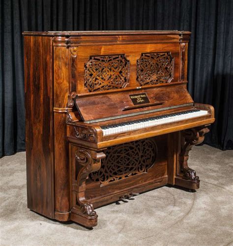 Steinway & Sons Victorian Upright Piano – Antique Piano Shop