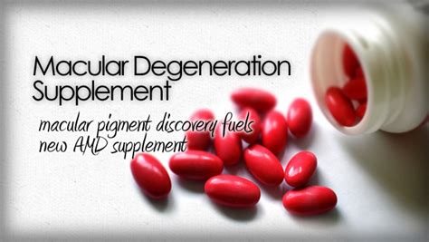 New macular degeneration supplement MacuHealth