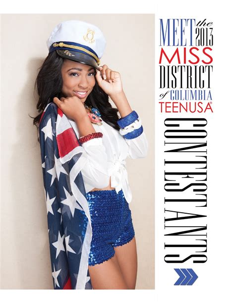 PAGEANT DESIGN | blog: "Meet The Contestants" pages designed for the ...