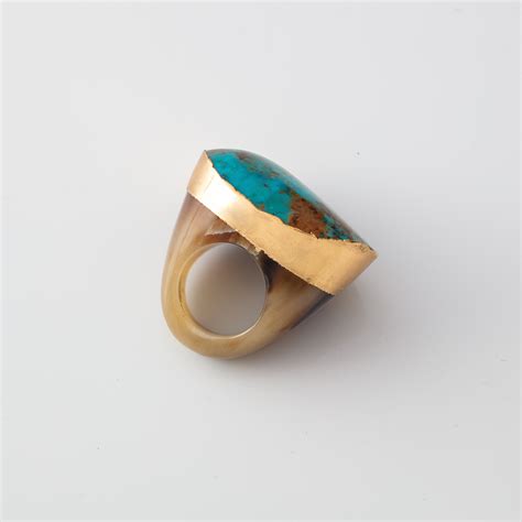 Natural Turquoise Stone Ring