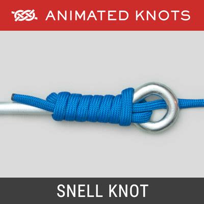 Snell Knot | Fishing Knots | Animated Knots by Grog