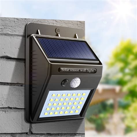 Aliexpress.com : Buy Night Light Solar Powered 35 30 20 LED Wall Lamp PIR Motion Sensor & Night ...