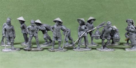 Wargame News and Terrain: Empress Miniatures: 28mm Vietnamese Civilians Preview