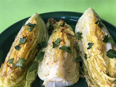 Roasted Napa Cabbage with Garlic | Food as Medicine | The Culinary Cure™