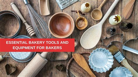 Essential Bakery Tools and Equipment for Bakers