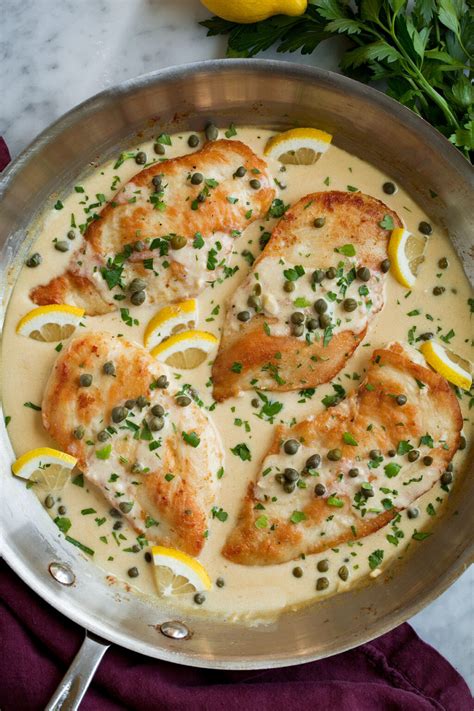 Chicken Piccata Recipe {Best Creamy Sauce} - Cooking Classy