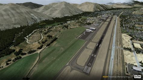 KSUN Friedman Memorial Airport P3D4.4. - Orbx Preview Announcements ...