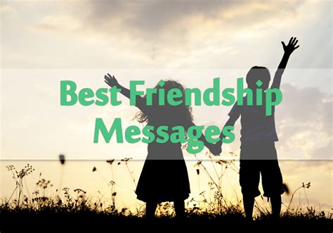 Best Friendship Messages, Texts and Quotes - WishesMsg