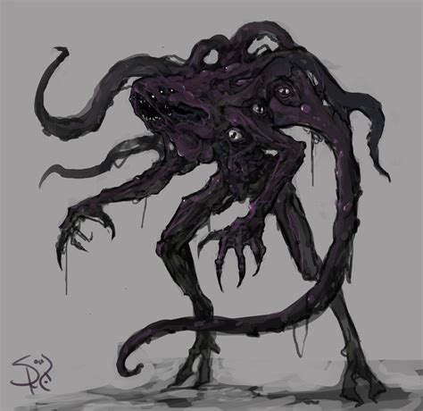 Ptohg by Halycon450 | Dark creatures, Creature concept art, Dark fantasy art