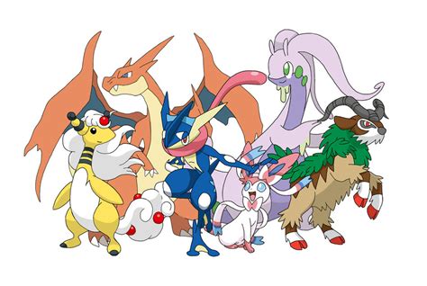 Pokemon Kalos Team by GBHtrain on DeviantArt