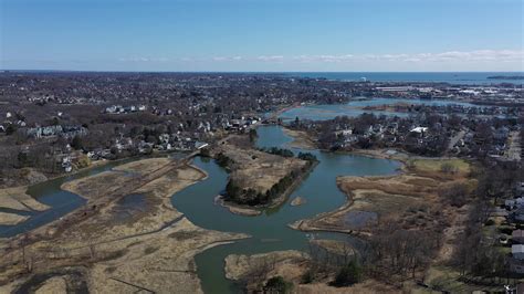 Saugus Massachusetts Drone Flight - Saugus River 4K - YouTube