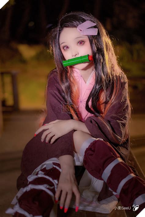 Ngắm nhìn Nezuko cực dễ thương trong một cosplay của nữ cosplay-er Tiểu Nhu