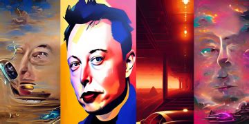 36+ NFT Digital Art AI Collection (Elon Musk)