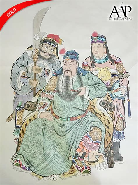 Romance of the Three Kingdoms (Chinese Ink Painting) by Guo Zhen Yan ...