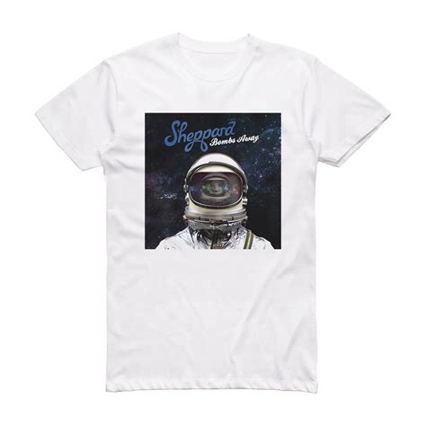 Sheppard Bombs Away Album Cover T-Shirt White – ALBUM COVER T-SHIRTS