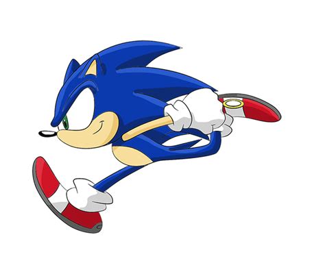 Running Sonic by Arkyz on DeviantArt