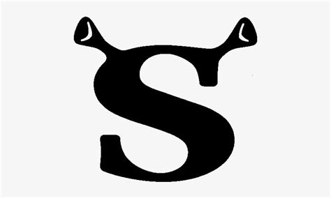 Shrek S Black | Shrek, Ampersand, ? logo