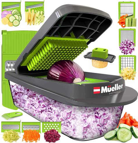 Buy Mueller Austria Pro-Series Onion Mincer Chopper, Slicer, Vegetable ...