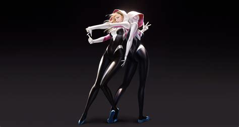 Download Gwen Stacy Blonde Comic Spider-Gwen 4k Ultra HD Wallpaper by TaeKwon Kim