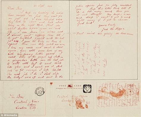 Two key Jack the Ripper letters were written by one person | Daily Mail Online