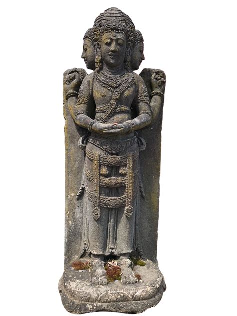 Stone Brahma | Buddha Statues, Garden Statue, Asian Art Imports