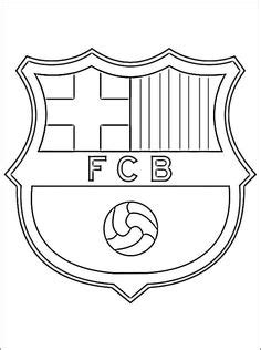 Barcelona Soccer Team Logo Outline 5 | The Art Mad