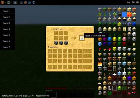 Tutoriel:1 Comment faire une table d'alchimie Minecraft - YouTube