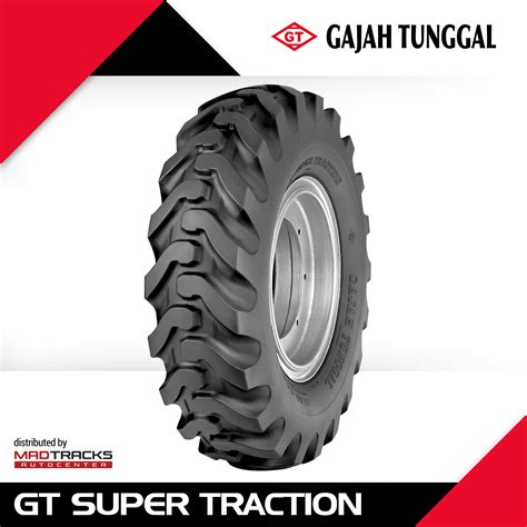 Gajah Tunggal 17.5x25 16PR GT Super Traction Tubeless Tire L-2 ( 17.5 ...