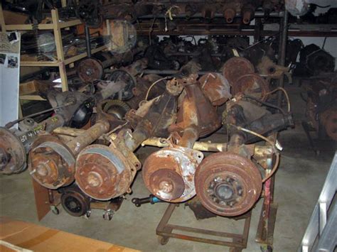 Vintage Chevy car rear end parts, 55-64 center sections, positractions non-posis, P case rears ...