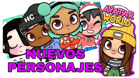 NUEVOS PERSONAJES EN AVATAR WORLD NEW UPDATE #avatarworld #tocaboca #ariluna - YouTube