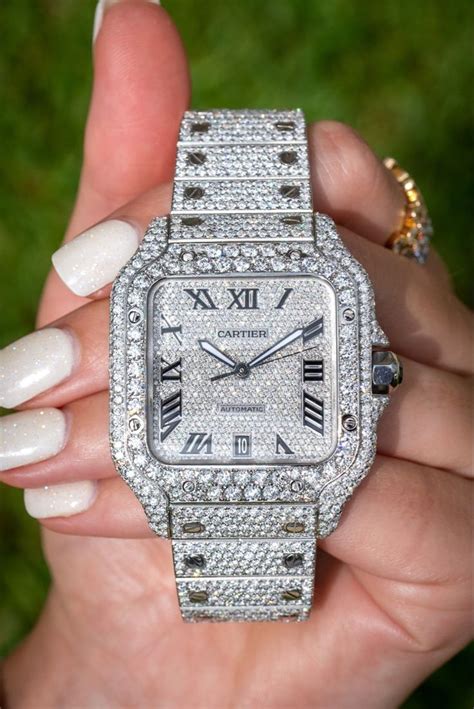 Cartier Pave Diamond Watch | Uhren