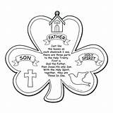 Holy Trinity Coloring Page At GetColoringscom  Free Printable sketch template