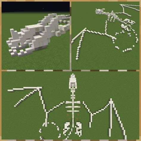 This dragon skeleton I made - Minecraft | Projetos minecraft, Ideias de minecraft, Construção de ...