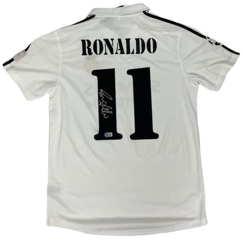 cero Atrevimiento padre ronaldo nazario real madrid camiseta En ...