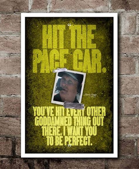 Days of Thunder pace Car Quote Poster | Etsy