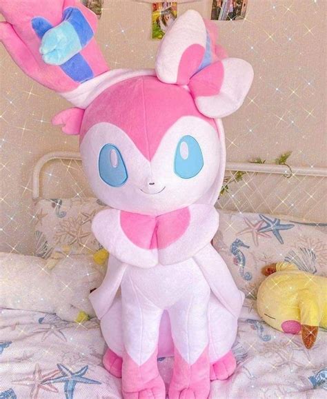 Plush Sylveon | Pokemon plush, Pokemon toy, Cute pokemon