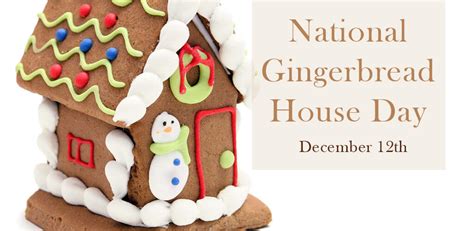 National Gingerbread House Day Archives - Happy Days 365