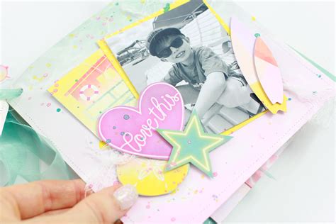 Mini Scrapbook Album Tutorial - Paper Craft Secrets