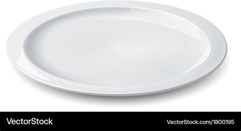 Plate Royalty Free Vector Image - VectorStock