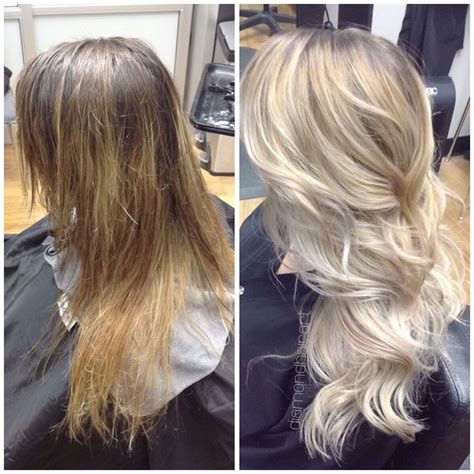 My hair before and after with olaplex! | Permed hairstyles, Hair styles ...