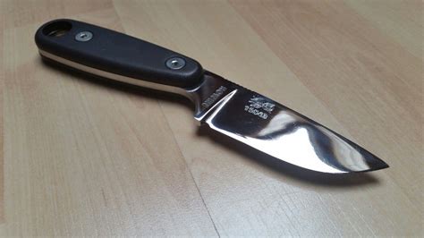 Esee Izula II - stripped and polished with dyed scales Edc, Apocalypse Gear, Spear, Knifes ...