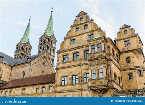 View of the Bamberg Cathedral, in Bamberg, Germany Stock Photo - Image of place, steeple: 181216806