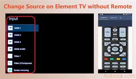 Element TV Remote App | TVsBook