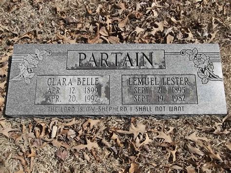 Clara Belle Fuller Partain (1899-1992) - Find a Grave Memorial