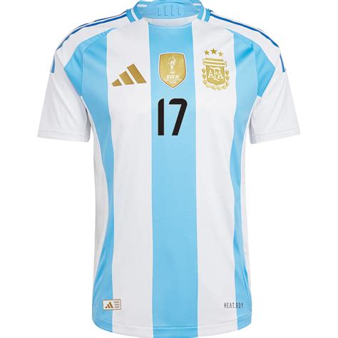 adidas Argentina Authentic Alejandro Garnacho Home 24/25 (White/Blue B ...