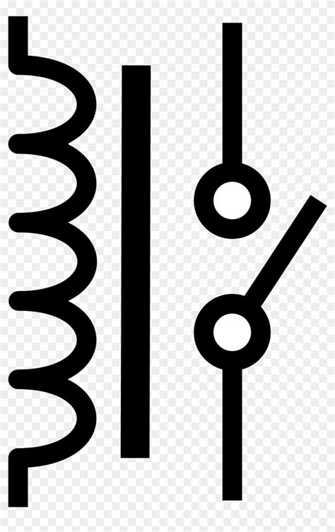 Component Schematic Symbol For Relay Electrical Filespst - Symbol Of Electromagnetic Relay, HD ...