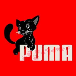 puma cat Logo PNG Vector (CDR) Free Download